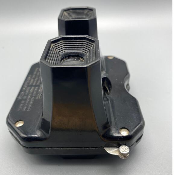 Vintage Sawyer Black Bakelite 1950s View master Portland USA - Picture 5 of 8